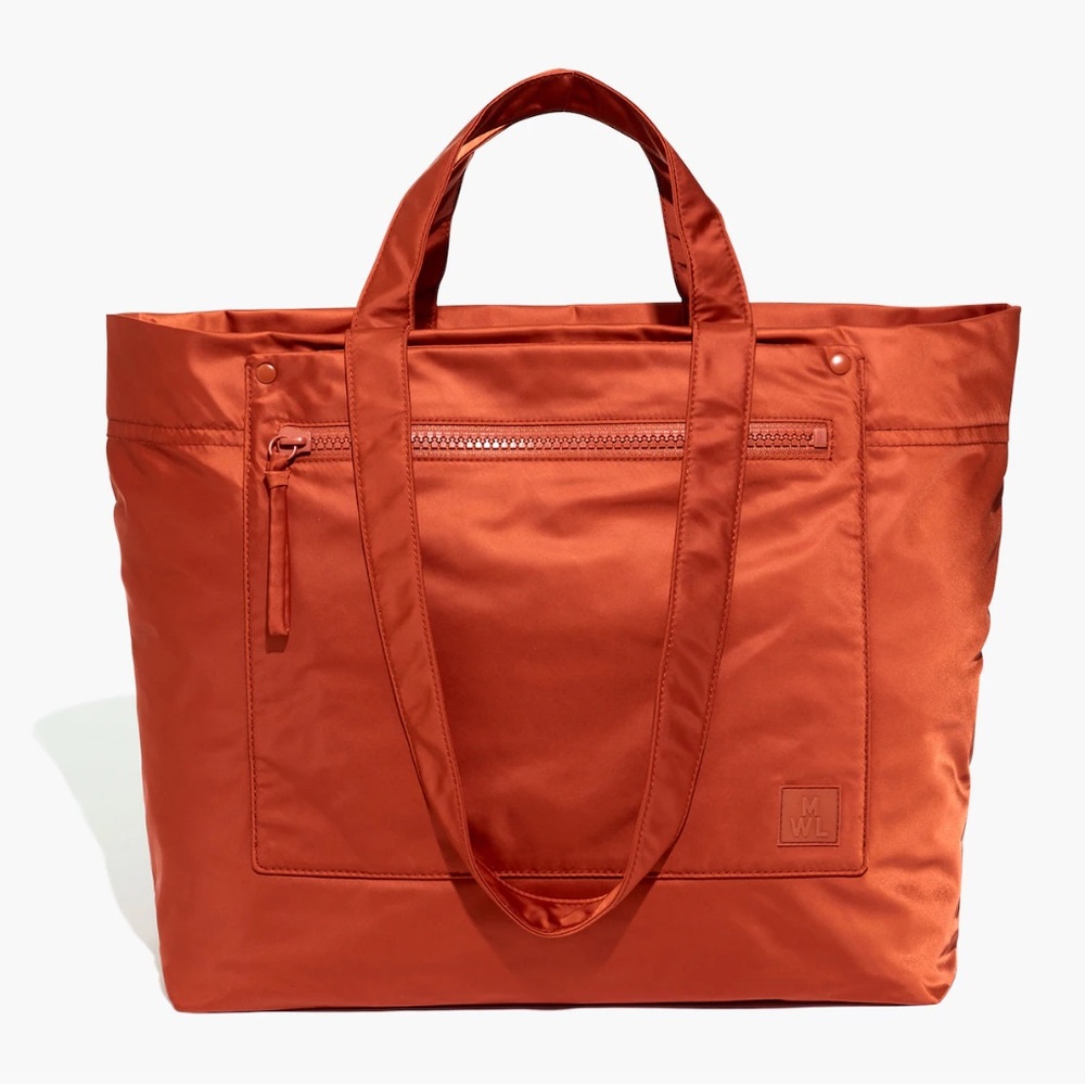 Madewell Resourced Tote in Faded Rust